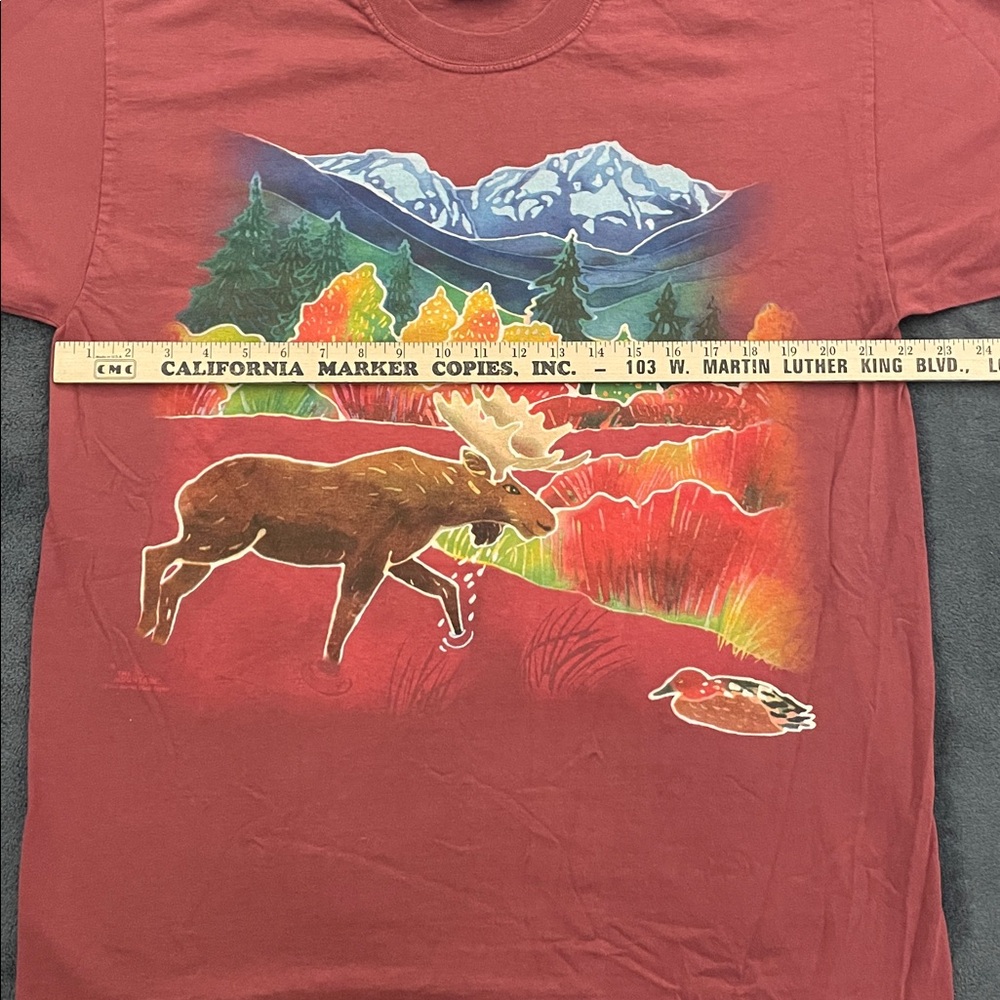 Moose Graphic Nature T-Shirt - Picture 5 of 5